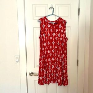 Rarely worn Style & Co XXL sleeveless dress